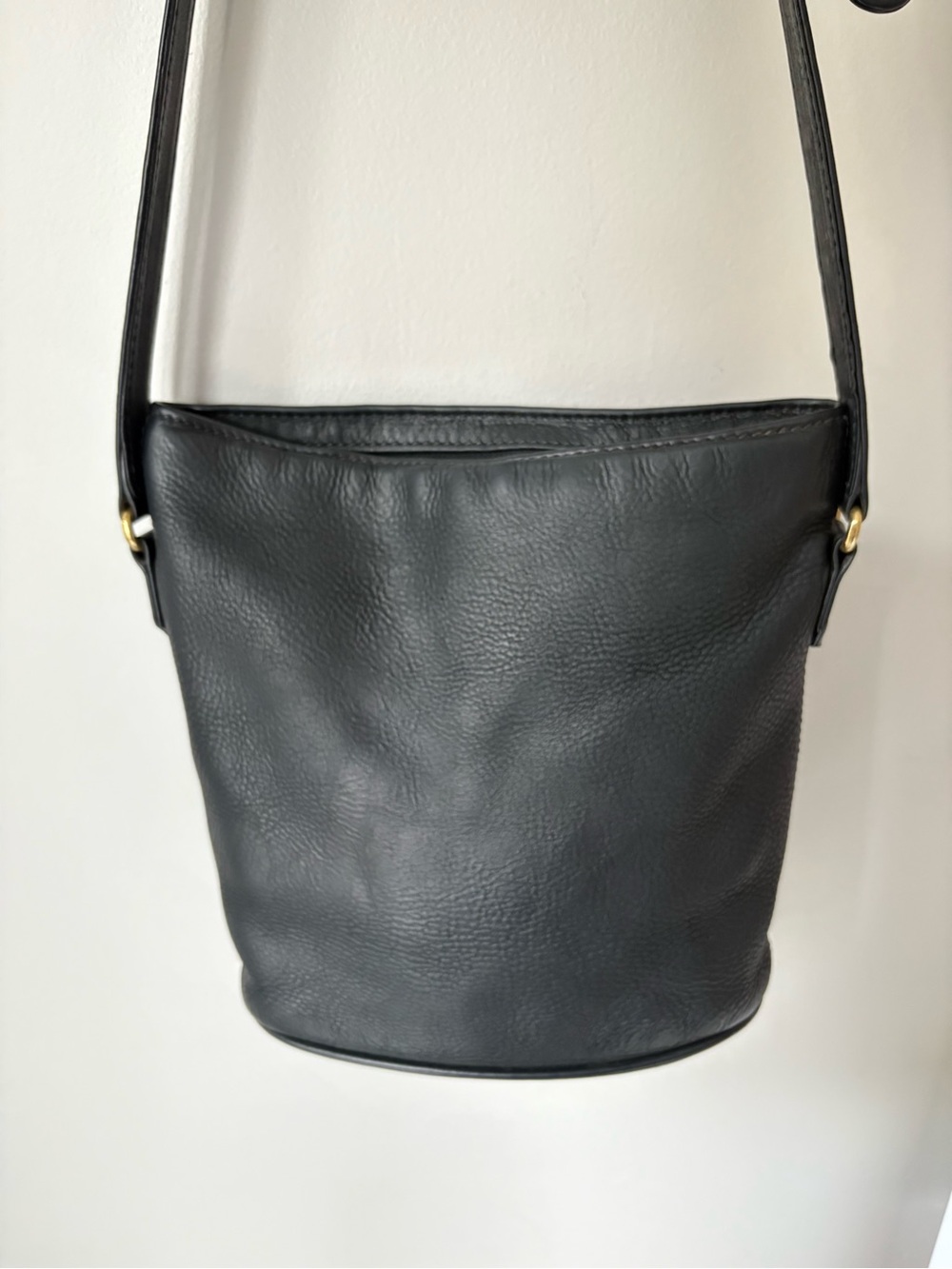 Vintage Coach Sonoma Nubuc Small Bucket #4933